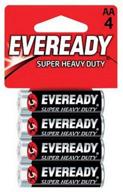 eveready super heavy batteries 4 count logo