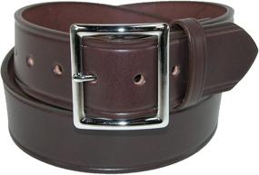 img 2 attached to 👔 Garrison Brown Men's Accessories and Belts by Boston Leather