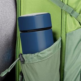 img 3 attached to 🧊 Blue 17oz Stainless Steel Insulated Water Bottle (500ml) - Vacuum Insulated Travel and Sports Bottle with Lid and Detachable Filter for Hot or Cold Drinks