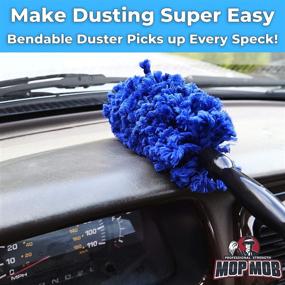 img 2 attached to Ultimate 12-Pack Pro-grade Auto Detailing Brush Kit: Perfect Value Set for Interior and Exterior Car Care. Effortlessly Clean Every Nook and Cranny with Gentle, Scratch-Free Natural Detailing Brushes plus Heavy-Duty Wire Scrubbers