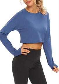 img 2 attached to Mippo Womens Sleeve Basic Pullover