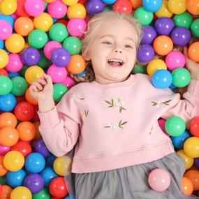 img 4 attached to 🎉 Vibrant Playground Fun: TRENDBOX Colorful Children Birthday Wonderland
