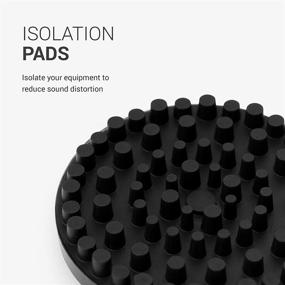img 2 attached to 🔊 Enhance Audio Quality: kwmobile Pack of 4 Silicone Isolation Feet for Turntables and Speakers - Reduce Vibration and Improve Sound Performance