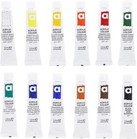 img 2 attached to JUVALE Acrylic Paint Set Colors