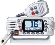 📻 small white standard horizon eclipse-series vhf radio with gps: reliable communication for marine activities логотип