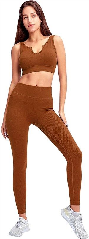 jetjoy ribbed workout high waist leggings women's clothing for jumpsuits, rompers & overalls 로고