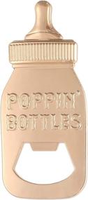 img 3 attached to Yuokwer 24 Pack Poppin Bottle Shaped Bottle Opener - Perfect Party Favors for Baby Showers, 1st Birthdays, Weddings & More in Pink (24)