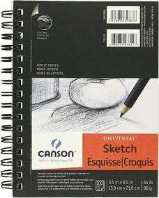 img 1 attached to ✏️ Canson Artist Series Universal Sketch Pad – 5.5” x 8.5”, Side Wire Bound – 100 Sheets (3-Pack): Find the Perfect Sketching Companion!