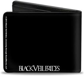 img 3 attached to Buckle Down Bifold Wallet Black Brides Men's Accessories for Wallets, Card Cases & Money Organizers