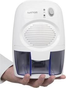 img 3 attached to 🌧️ Ivation IVADM10 Small-Size Thermo-Electric Dehumidifier – Effective Solution for Smaller Spaces, Cupboards, Basements, Attics, and More