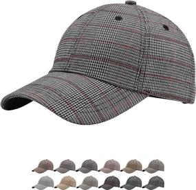 img 4 attached to 🧢 Кепки Heathered Blitzing с регулируемым ремешком: унисекс, подходят как мужчинам, так и женщинам