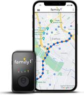🌐 advanced 4g real-time gps trackers by family1st: ideal for vehicles, bikes, teens, kids, seniors, pets, strollers, and assets. equipped with a durable li-po battery. monthly subscription required. (magnetic case excluded) logo