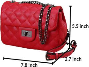 img 2 attached to 👜 Plergi Genuine Crossbody Lightweight Cellphone Women's Handbags & Wallets: Stylish Convenience in Crossbody Bags