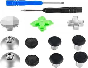 img 3 attached to 🎮 eXtremeRate Metal Magnetic D-Pads Thumbsticks Joysticks Swap T8H Cross Screwdrivers Repair Replacement Kit - 11-in-1 for Xbox One, Xbox One Elite, Xbox One S, X Controller