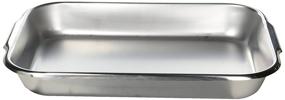 img 1 attached to Vollrath 61230 Bake and Roast Pan - Stainless Steel, 3.5 Qt Capacity, 14-7/8 x 10-1/4 x 2-inch, Silver