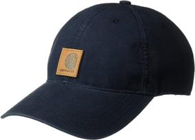 img 3 attached to Carhartt Men's Canvas Cap: 🧢 Durable and Stylish Headwear for Every Occasion