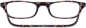 img 1 attached to 👓 CliC Original Readers, Tortoise: Stylish Eyewear for Easy Accessibility and Convenience