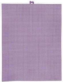 img 3 attached to Darice Mesh Plastic Canvas Purple