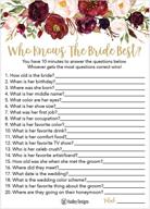 🌸 floral couples guessing game: 25 cute flowers how well do you know the bride? perfect for bridal shower, wedding or bachelorette party. engagement question set of cards pack - who knows the best does the groom? seo-optimized logo