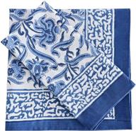 elegant atosii midnight cotton dinner napkins: the perfect touch for sophisticated dining logo