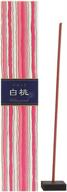 🍑 nippon kodo kayuragi white peach incense - fragrance delight in 40 sticks логотип