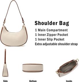 img 1 attached to Scarleton Small Crossbody Bag for Women - Stylish Handbags, Purses & Shoulder Bag, H2078
