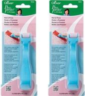 🍀 clover 7812 roll and press, light blue, pack of 2 logo