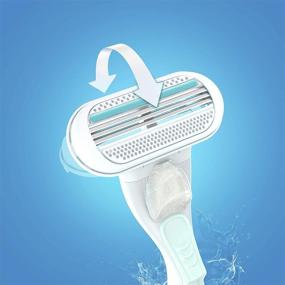 img 3 attached to Get Smooth & Sensitive Skin with Gillette Venus Women's Razor - 1 Handle + 4 Refills