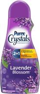 luxurious lavender blossom scent boosting crystal by purex - 39 ounce logo