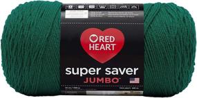 img 4 attached to 🧶 Красное сердце Супер Сейвер (Super Saver) "Хлопковая зелень" - Огромная мотка для всех ваших ремесленных нужд!