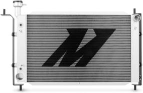 img 3 attached to 🚘 Mishimoto MMRAD-MUS-94BA: Premium Aluminum Radiator for Ford Mustang Automatic 1994-1995, Innovative Bracketed Design, Silver Finish