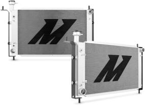 img 4 attached to 🚘 Mishimoto MMRAD-MUS-94BA: Premium Aluminum Radiator for Ford Mustang Automatic 1994-1995, Innovative Bracketed Design, Silver Finish