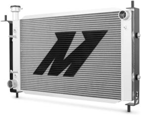 img 2 attached to 🚘 Mishimoto MMRAD-MUS-94BA: Premium Aluminum Radiator for Ford Mustang Automatic 1994-1995, Innovative Bracketed Design, Silver Finish