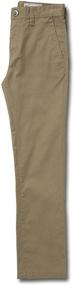 img 1 attached to Stylish and Flexible: Volcom Boys' Frickin Modern Stretch Chino Pant - Perfect Blend of Comfort and Class