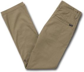 img 2 attached to Stylish and Flexible: Volcom Boys' Frickin Modern Stretch Chino Pant - Perfect Blend of Comfort and Class