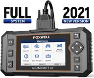 🔍 foxwell all system scanner nt644e: full system diagnostic tool with 19 hot service reset, abs bleed & more - english & spanish version logo