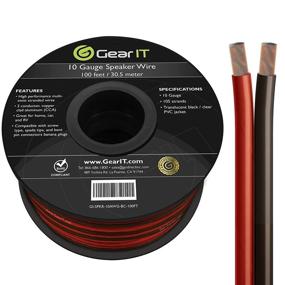 img 4 attached to GearIT 10 Gauge Speaker Wire Accessories & Supplies for Audio & Video Accessories