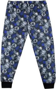 img 1 attached to Ultimate Marvel Boys' Black Panther Pajamas - Embrace the Wakandan Spirit!