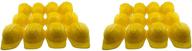 🎉 24 pack of yellow soft plastic construction novelty hats for birthday party dress up by ifavor123 logo