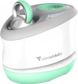 img 3 attached to 🌬️ Vornadobaby Huey Evaporative Humidifier - White, Gray, and Green: A Refreshing Way to Moisturize the Air