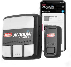 img 4 attached to 🚪 Genie ALKT1-R Aladdin Connect Smart Garage Door Opener: Alexa & Google Assistant Compatible Kit