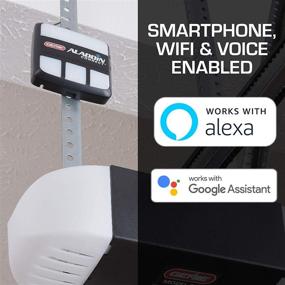 img 1 attached to 🚪 Genie ALKT1-R Aladdin Connect Smart Garage Door Opener: Alexa & Google Assistant Compatible Kit