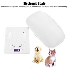 img 3 attached to 🐾 Portable Digital Pet and Kitchen Scale - Multifunctional Electronic Small Animal Weighing Tool for Cats and Dogs (10kg/1g)