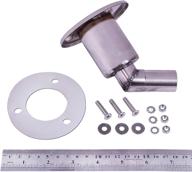 premium marine stainless steel 316l 24mm thru hull/exhaust skin fitting for webasto, planar, eberspacher & chinese diesel parking heaters - durable & reliable логотип