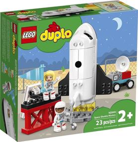 img 1 attached to 🚀 New 2021 LEGO DUPLO Town Space Shuttle Mission 10944 Building Toy: Creative Learning Playset with Space Shuttle (23 Pieces)