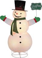 kuopociaga telescopic snowman christmas decoration logo
