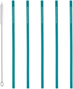 img 1 attached to Flexible Reusable Straws Straw Cleaner