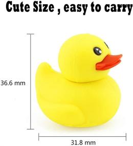 img 2 attached to 🦆 Quirky and Adorable EASTBULL 64GB Duck-Shaped Flash Drive – Perfect Memoir for Your Data