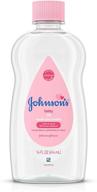 💧 johnson's baby oils original, 14 fluid ounces logo