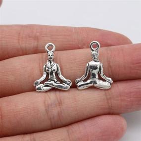 img 3 attached to Meditation Pieces Charms Antique Jewelry